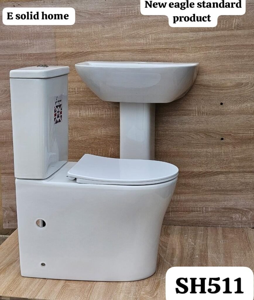 White Round W/C