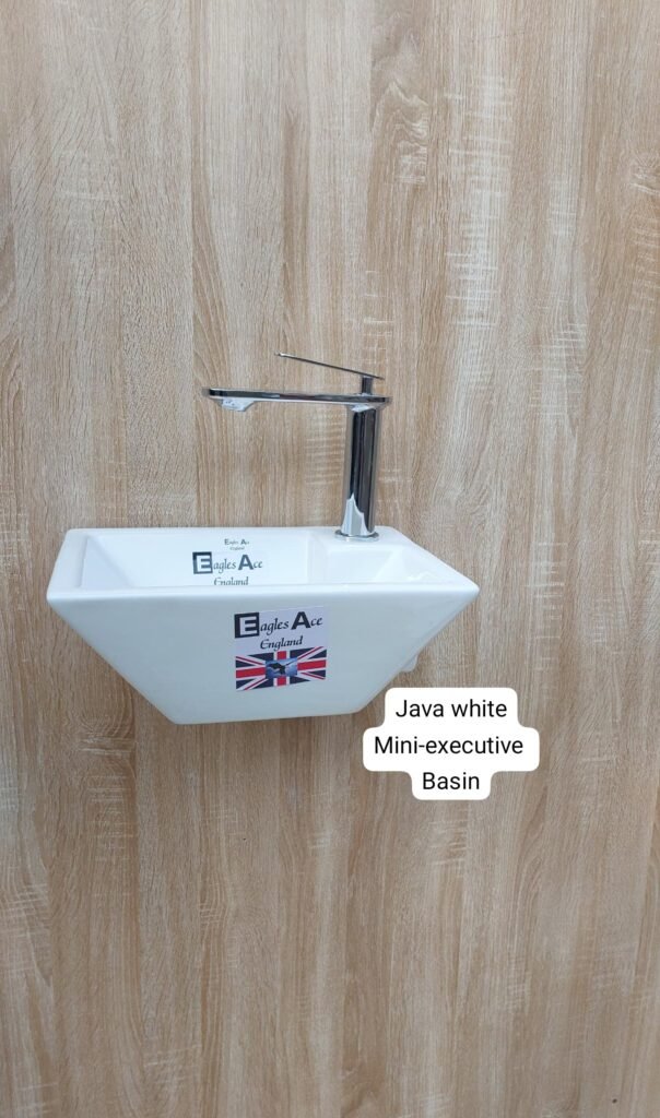Java white mini-Executive basin