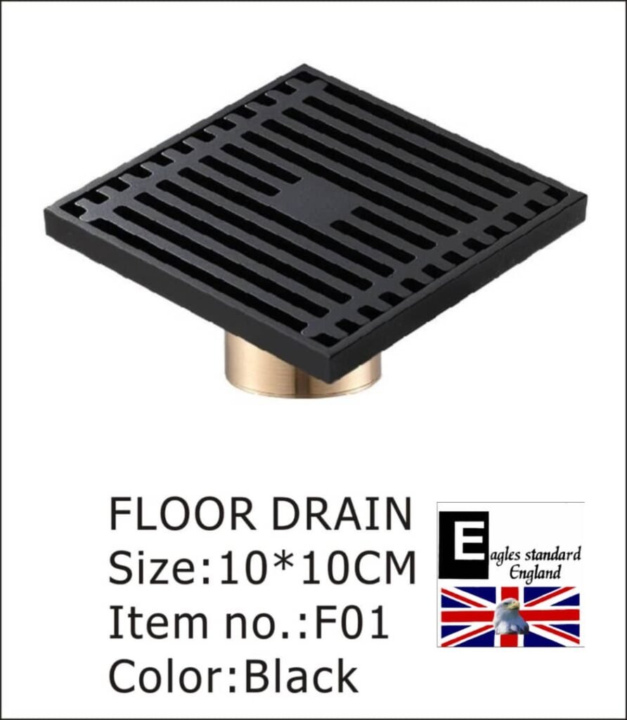 BLACK FLOOR DRAIN